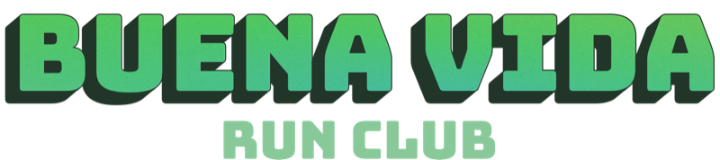 Buena Vida Run Club logo for dark backgrounds