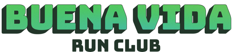Buena Vida Run Club logo for light backgrounds